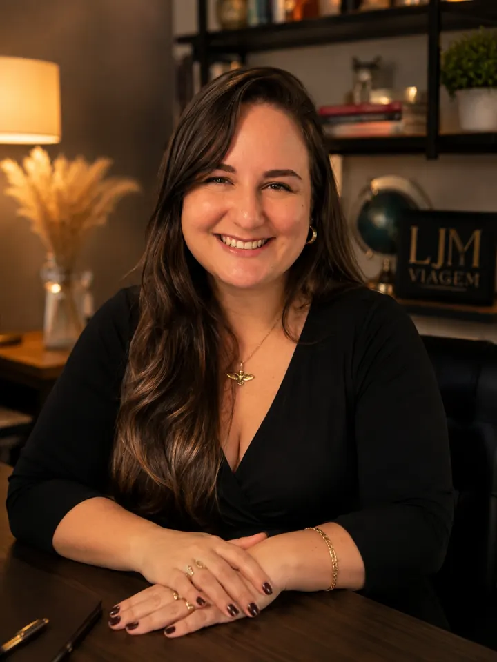 Laís Rocha Garcia, fundadora da LJM Viagem
