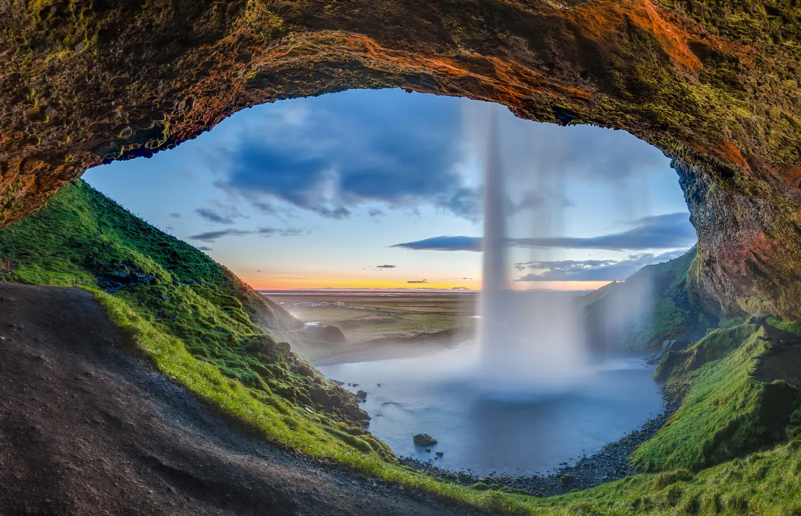 Paisagem de tirar o fôlego na Islândia
